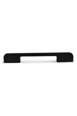 Tiran Alüminyum Metal Lüks Modern Mobilya Çekmece Mutfak Dolabı Kulpu Siyah 160mm Siyah