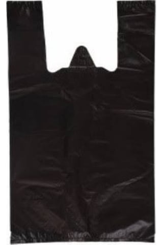 Siyah Atlet Poşet 1kg Orta Siyah Orta