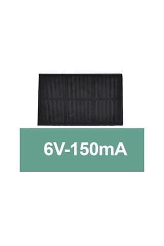 6v-150ma Güneş Paneli Solar Panel 105x66 Mm