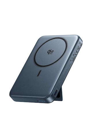 Vention 10000mah 45w Qi2.2 Magsafe Uyumlu Powerbank Katlanabilir Stantlı Ve Hızlı Şarjlı Yıldız Grisi Gri