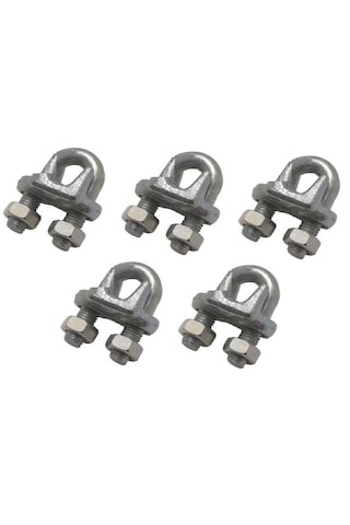 12 Mm Çelik Halat Klemens 5 Adet 12 Mm Çelik Halat Klemens 5 Adet