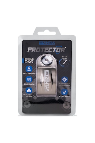 Protector Disk Kilidi 6mm 120 Db Gümüş