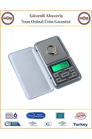 Şahin Dijital Hassas Mini Terazi - Kuyumcu Cep Terazisi - 200gr - 0.01gr