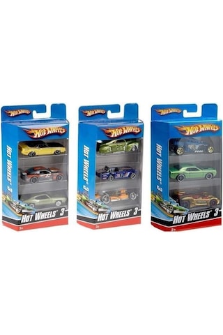 Hot Wheels Üçlü Araba Seti  K5904