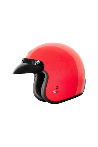 Torc T-50 Del Mar Açık Motosiklet Kaskı Kırmızı