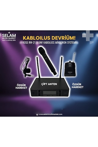 Rose Rw-211-ey 1el 1yaka 2x100 Kanal