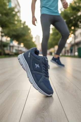 Enoch Ortopedik Yüksek Darbe Emicili Ultra Hafif Erkek Sneaker Lacivert