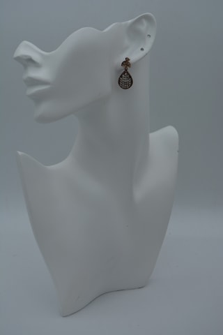Stoneage Drop Earring Bronz