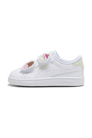 Puma Smash 3.0 Badges V Inf Çocuk Sneaker-beyaz Beyaz