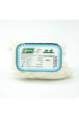 Amesia Lor Peynir 500 G Amesia Lor Peynir 500 G