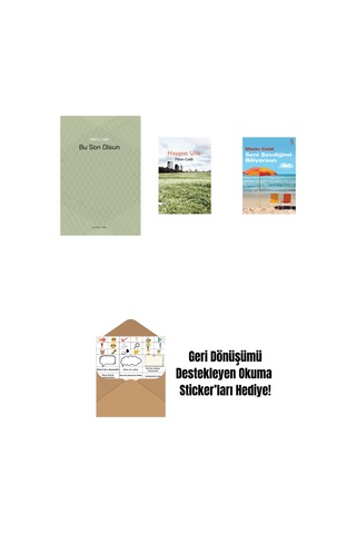 Bu Son Olsun + Hayatın Ucu + Seni Sevdiğimi Biliyorsun + Okuma Sticker'ları