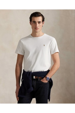 Polo Ralph Lauren Yumuşak Pamuklu Tişört Beyaz