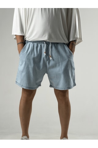 Cocopelli Denim Erkek Şort Coc3295 Mavi