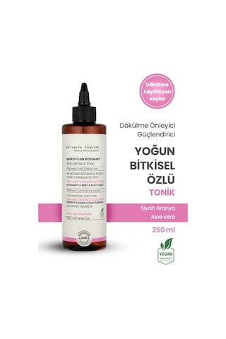 Botanica Comfort Biberiye & Kara Sarımsak Özlü Dökülme Önleyici Tonik 250 ML