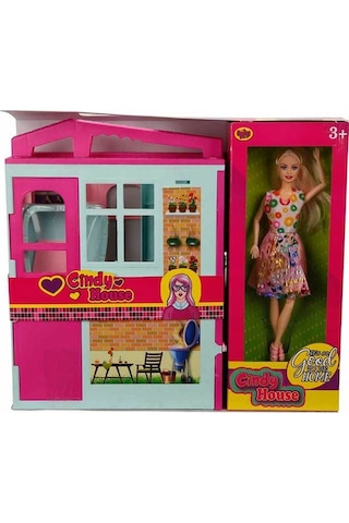 Cindy House Bebekli Oyun Evi