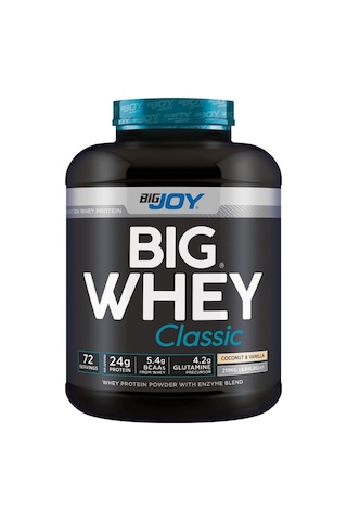 Bigjoy Sports Big Whey Classic Whey Protein Hindistan Cevizi - Vanilya 72 Servis 2196gr Protein Tozu