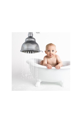 Shineyee 4 İnç G1/2 Bağlantıklı 5 Fonksiyonlu Yüksek Basınçlı Duş Başlığı - Anti-tıkanıklık Nozzleli, Su Tasarruflu, Chrome Finish Diğer