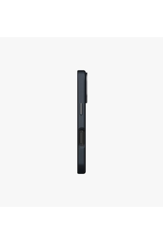 Apple Uyumlu iPhone 17 Pro Kılıf Lyden Vegan Deri Kaplama İnovatif Görünüm Magsafe Premium Kapak Lacivert