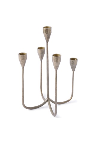 Yargıcı Metal 5li Şamdan 20x28 Cm 26knha1028n St