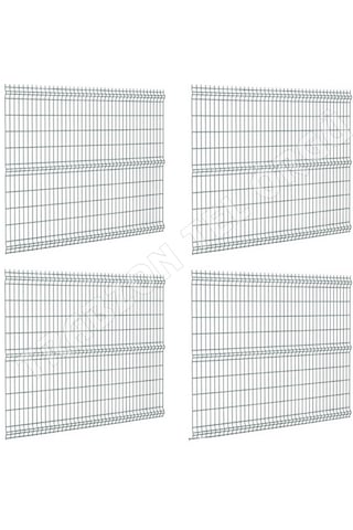 PANEL ÇİT 4'LÜ TAKIM MAVİ H=200CM