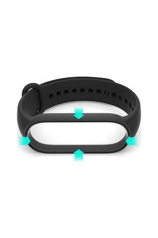 Ekılıf - Xiaomi Mi Band 6 Uyumlu - Kordon Klasik Silikon Kordon - No22