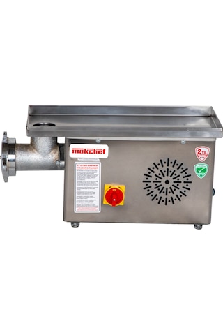 Makchef Et Kıyma Makinesi 12 No Profesyonel Gri - Gümüş