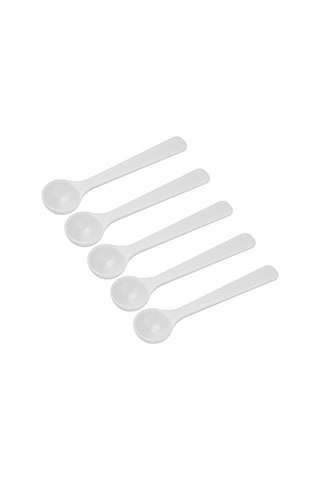 Tenfowee 100 Adet 2ml/1g Plasti K Ölçüm Kaşığı - Bahçe Gübreleme, Mutfak Pişirme, Pastacılık İçin Dayanıklı, Temizlenmesi Kolay, Çevre Dost