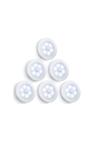 Vkemall Ev İçin Akıllı Hareket Sensörlü Led Lambası - 6000k/3500k Işık Tonu, 5v/3.7v Giriş, 50000 Saat Kullanim Süresi