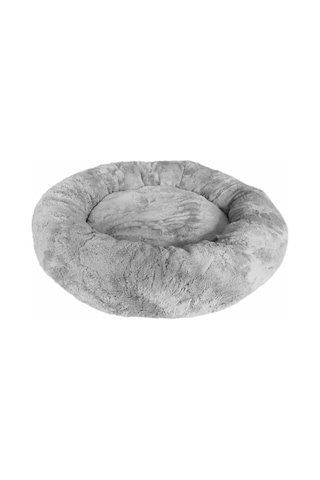 Peluş Silikon Elyaflı Köpek Yatağı 50 x 50 x 17 CM Çok Renkli