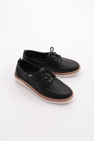 Dgn 118e Bayan Spor Bağli Soft Oxford Ayakkabi Siyah