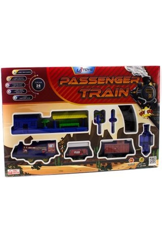 Pilli Oyuncak Tren Seti 26 Parça Raylı Tren