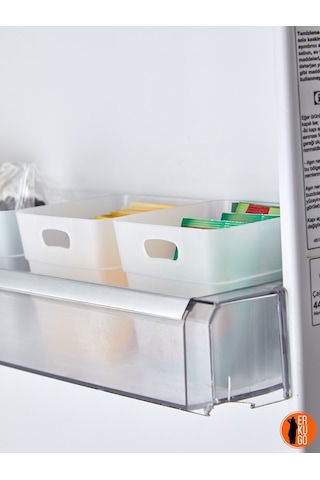 4\'li Set Buzdolabı & Kapak Içi Düzenleyici, Organizer Kutu