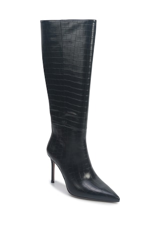 Nine West Justın2 5pr Siyah Kadın Topuklu Çizme 000000000102012405 Siyah