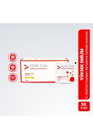 Msm & Vitamin C 30 Saşe