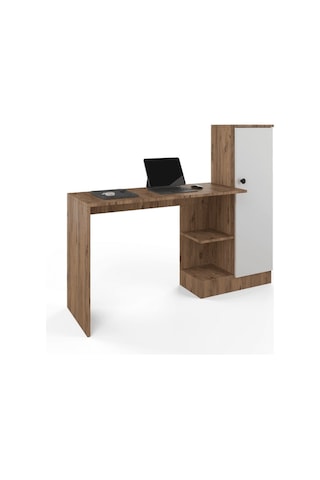 Opus Ofis Masası - Atlas Çam - Beyaz