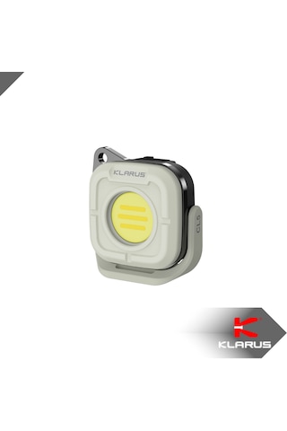 Klarus Cl5 Yüksek Güçlü Mini Kamp Lambası 1200mah Taşınabilir Led Gece Lambası & Fener Gri