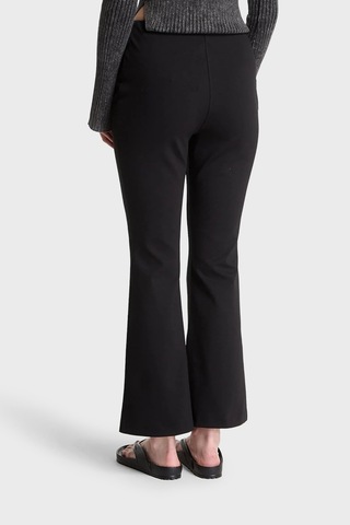 Calvin Klein Logolu Flare Fit Yüksek Bel Pantolon Lv047g632gub1 Bayan Pantolon Lv047g632g Ub1 Siyah