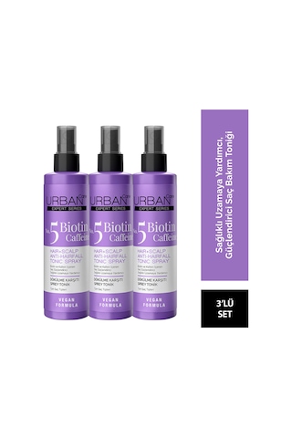 Expert Biotin Ve Kafein Dökülme Karşıtı Tonik Seti 3x200ml Set-vegan