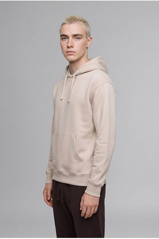 Defacto Regular Fit Kapüşonlu İçi Yumuşak Tüylü Kanguru Cepli Basic Sweatshirt X8283az26aubg106 Bej-bg106