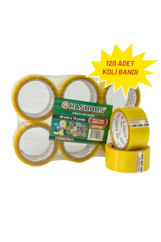Hasbros 45mmx70 Yards Koli Bandı - 120 Adet