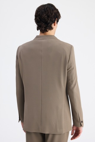 Twn Slim Fit Vizon Armürlü Kumaş Ceket 6ec04bb01474m Çok Renkli