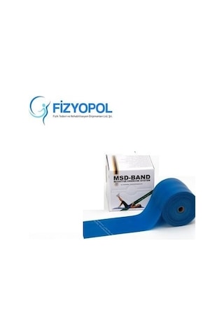 Moves Band 5.5 Metre Mavi Egzersiz ve Pilates Direnç Bandı Mavi