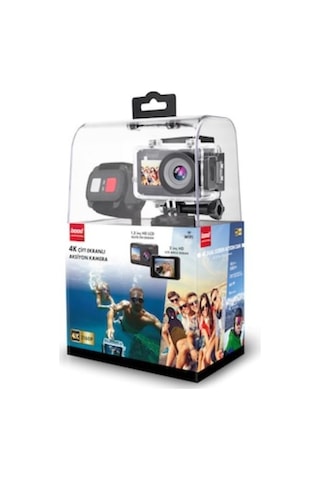 Bood B9A 4K Ultra HD Çift Ekranlı Aksiyon Kamerası