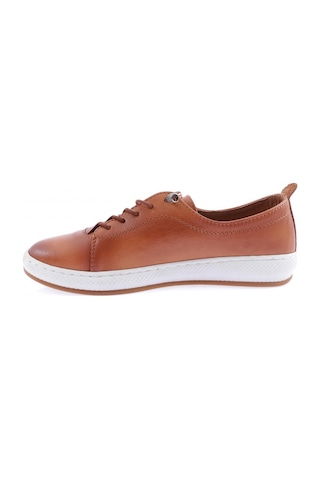 Dgn 1020-22y Kadın Bağcıklı Comfort Ayakkabı 1020-2135-R1755 Taba