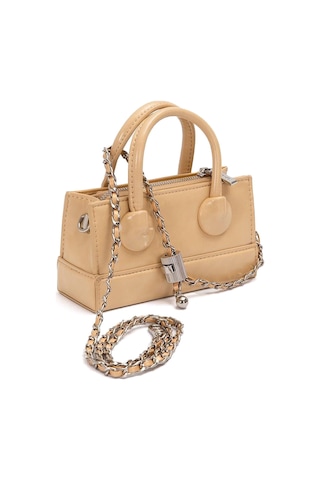 Levidor 930397 Ayarlanabilir Kilit Detaylı Kadın El Çantası Sarı Sarı