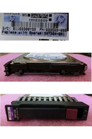 Hpe 300 GB 2.5 Inch 6G 10K Hdd Kutulu 507284-001 507127-B21