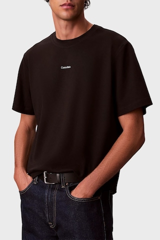 Calvin Klein Erkek T Shirt Lv04lc241g Ub1 Siyah Siyah