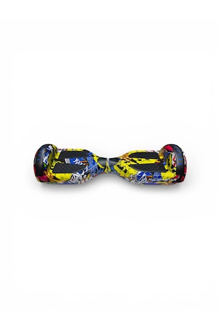 Elektrikli Kaykay Hoverboard Bluetooth Hoparlörlü 6.5 Inch Otomatik Akıllı Denge RS-S5 -Apato Grafiti