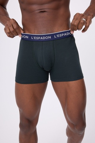 L'espadon Maritime Elite Erkek Boxer Şort -3105 Siyah
