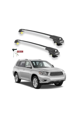 Turtle Toyota Highlander Xu40 2008-2013 Ara Atkı Air1 Gri